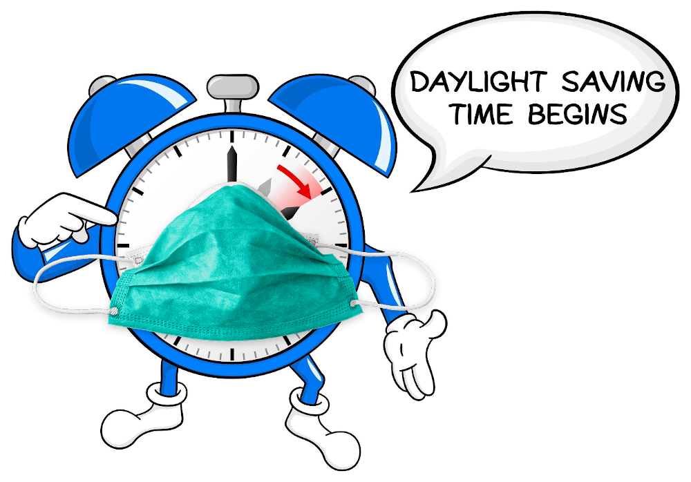 daylight savings time clipart